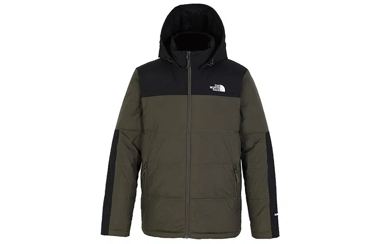 The North Face Insulated Waterproof Hoodie Military Green