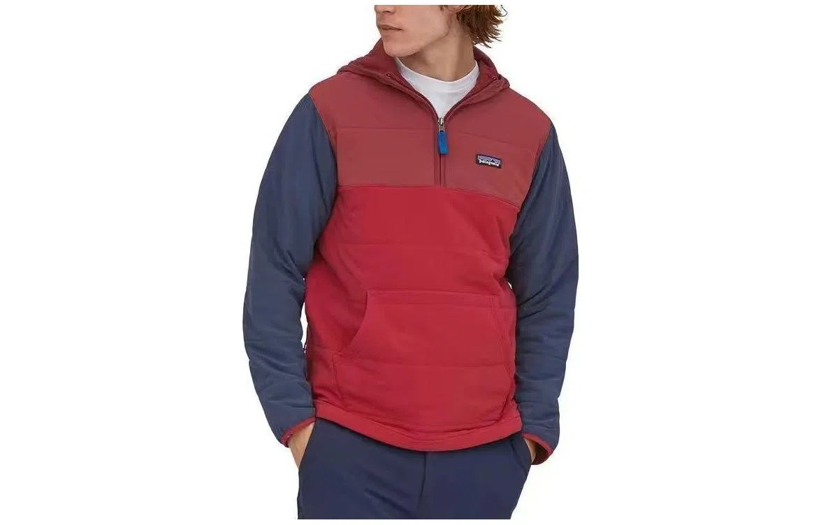 patagonia Men's Pack In Pullover Hoody Logo