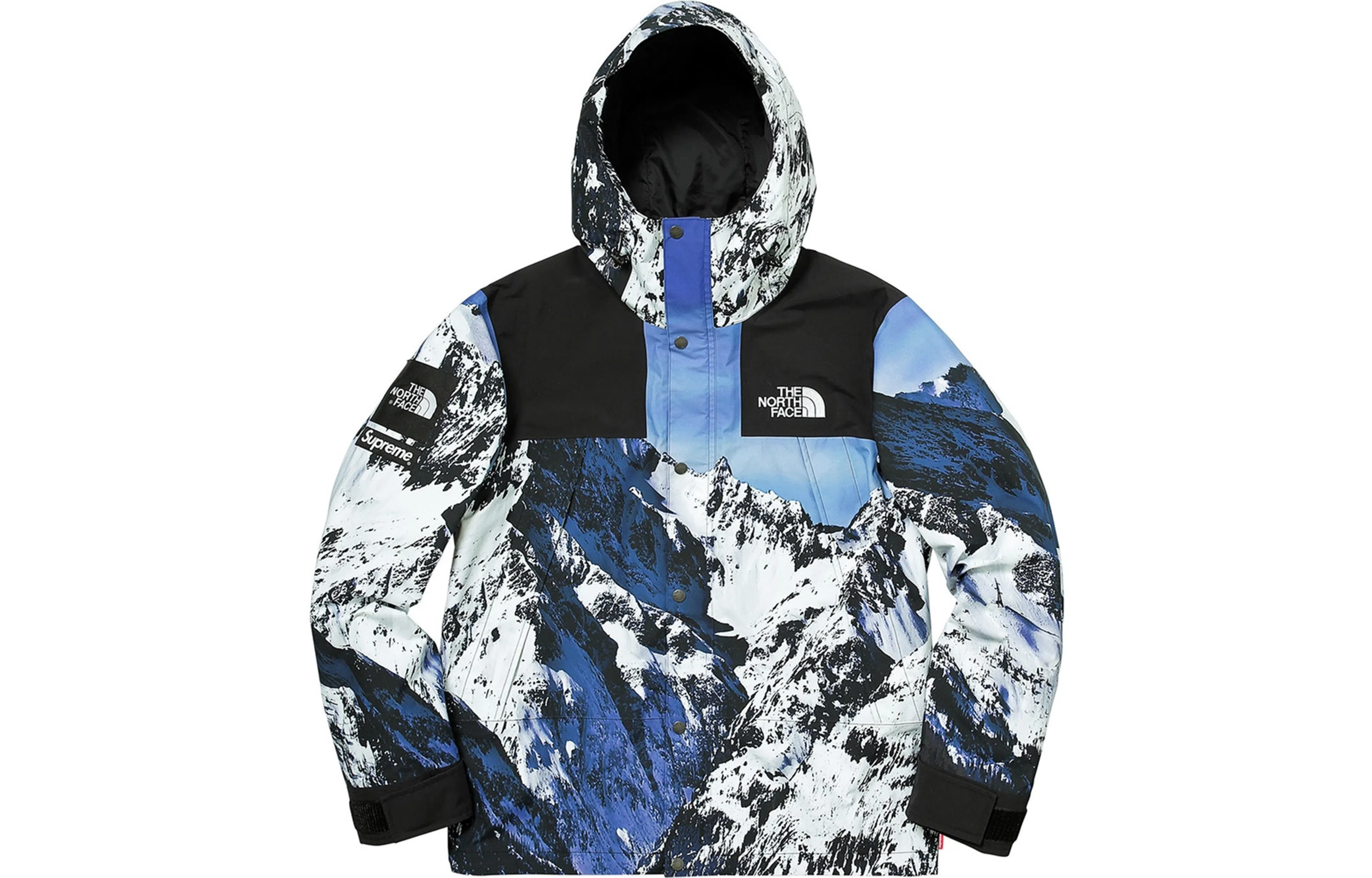 Supreme x The North Face Mountain Parka Blue