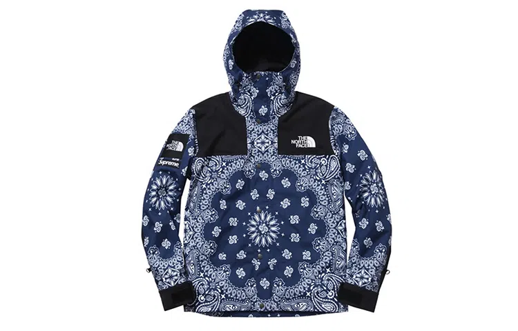 Supreme x The North Face Navy Paisley Jacket