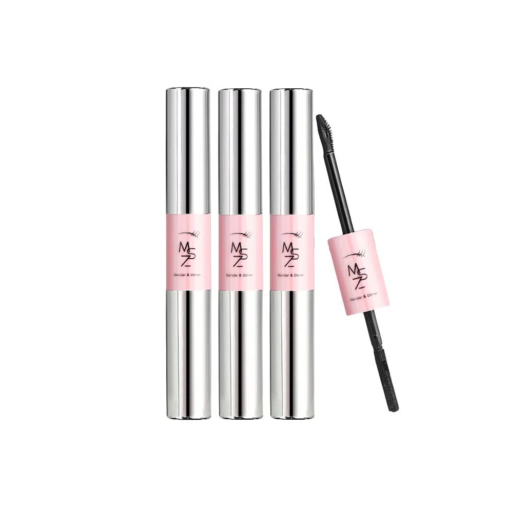 MINSHZEE Long Curl Dual-Ended Mascara Waterproof
