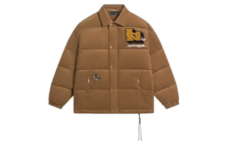 Li-Ning Skateboard Down Jacket Brown