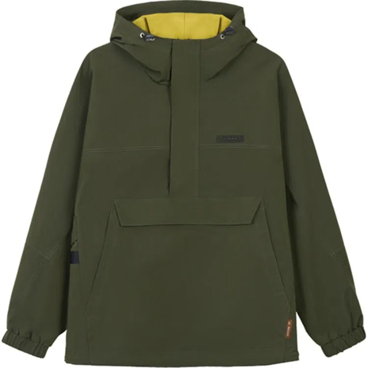 鸭鸭 工装户外运动长袖宽松夹克外套 男女同款