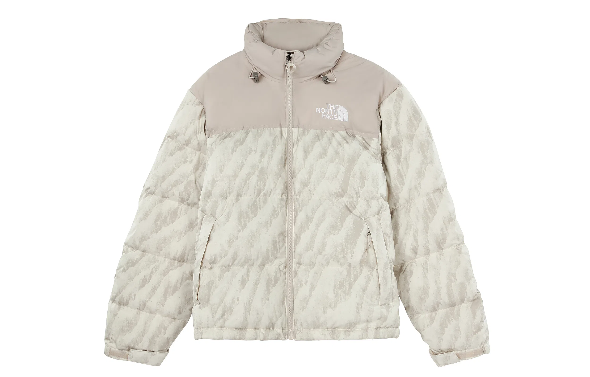 The North Face 1996 Retro Nuptse Silver Grey White