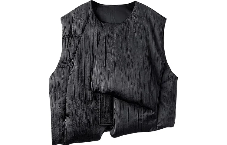 Huànxiàngzhě Original Design Down Vest Black