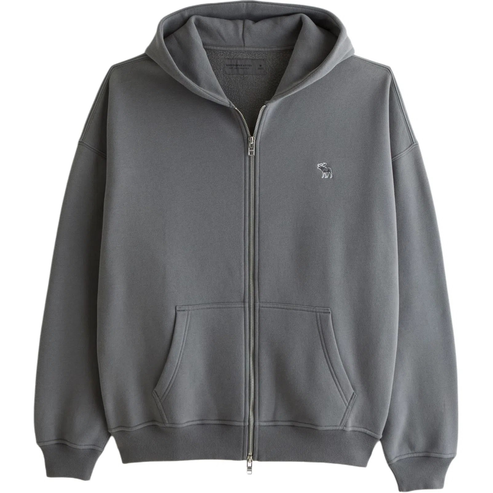 AF Hoodie Zipper Long Sleeve Gray