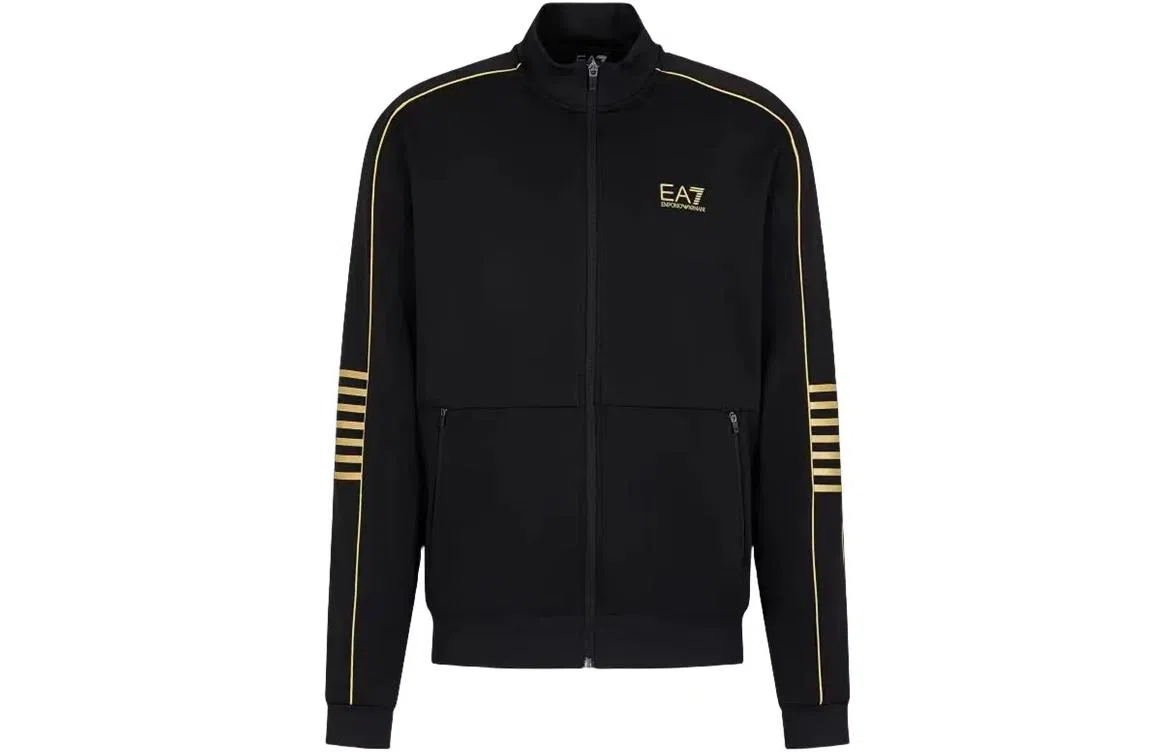 Emporio Armani EA7 FW23 Black Jacket