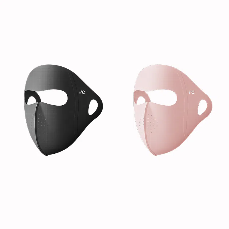 稻草人 夏季全脸防紫外线 护眼角 简约百搭 户外骑车开车遮阳 棉 防晒面罩 女款