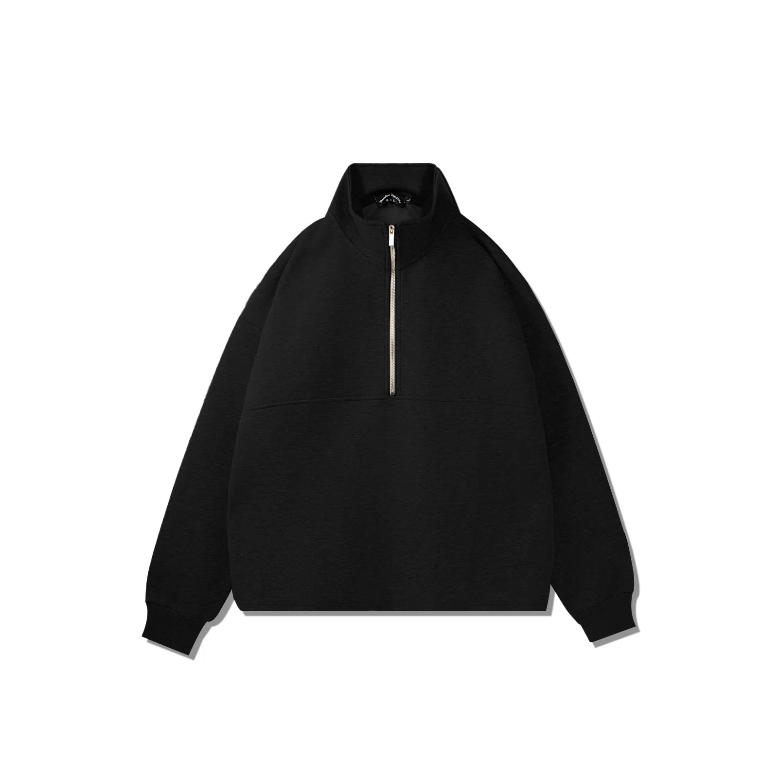 我是大卫 日系立领半拉链潮牌宽松休闲卫衣 男女同款