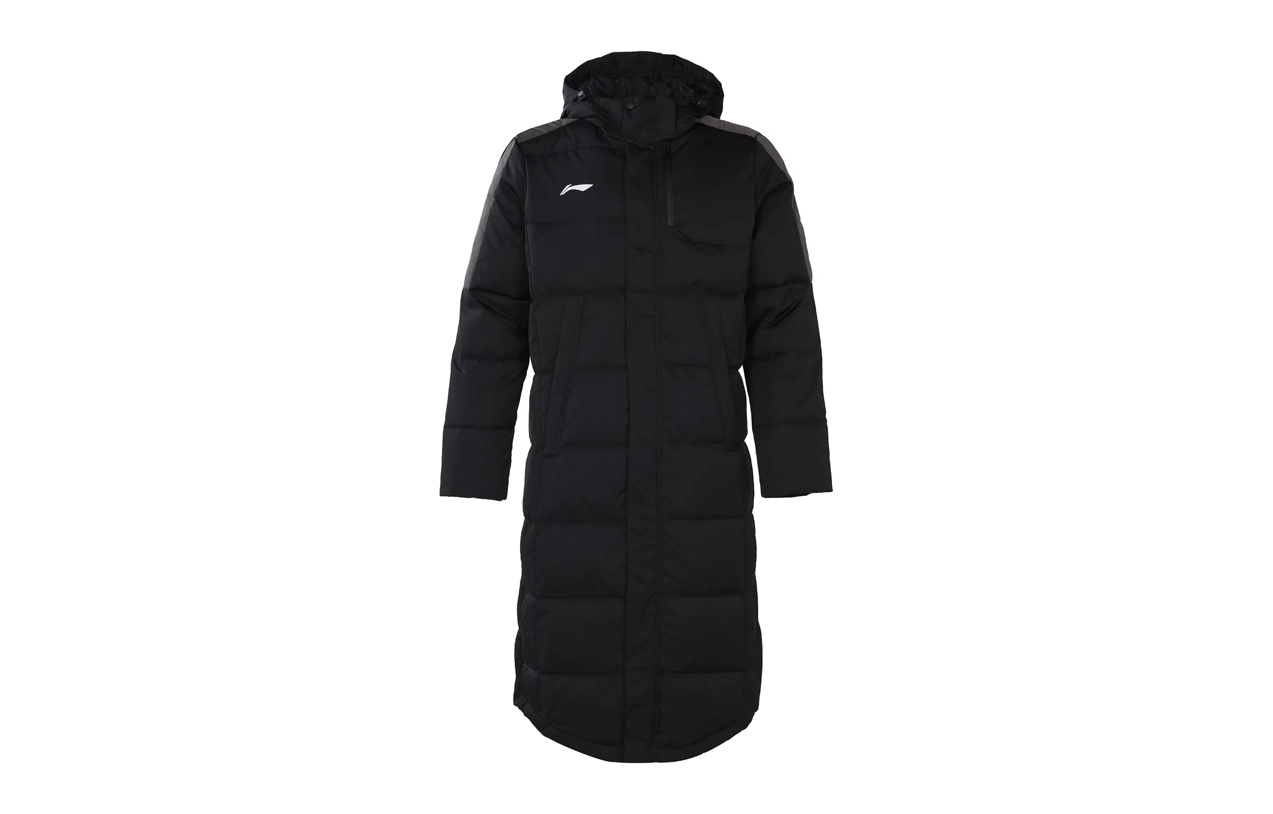 Li-Ning Logo Long Down Coat