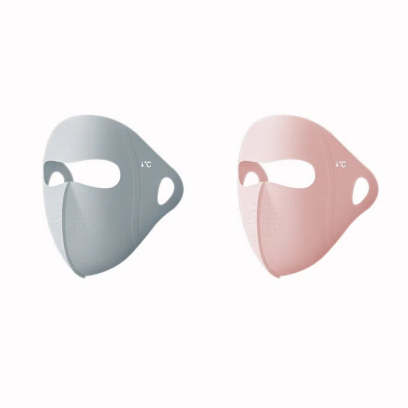 稻草人 夏季全脸防紫外线 护眼角 简约百搭 户外骑车开车遮阳 棉 防晒面罩 女款