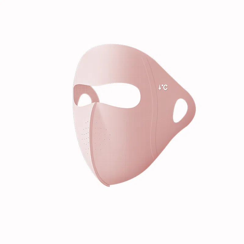 稻草人 夏季全脸防紫外线 护眼角 简约百搭 户外骑车开车遮阳 棉 防晒面罩 女款