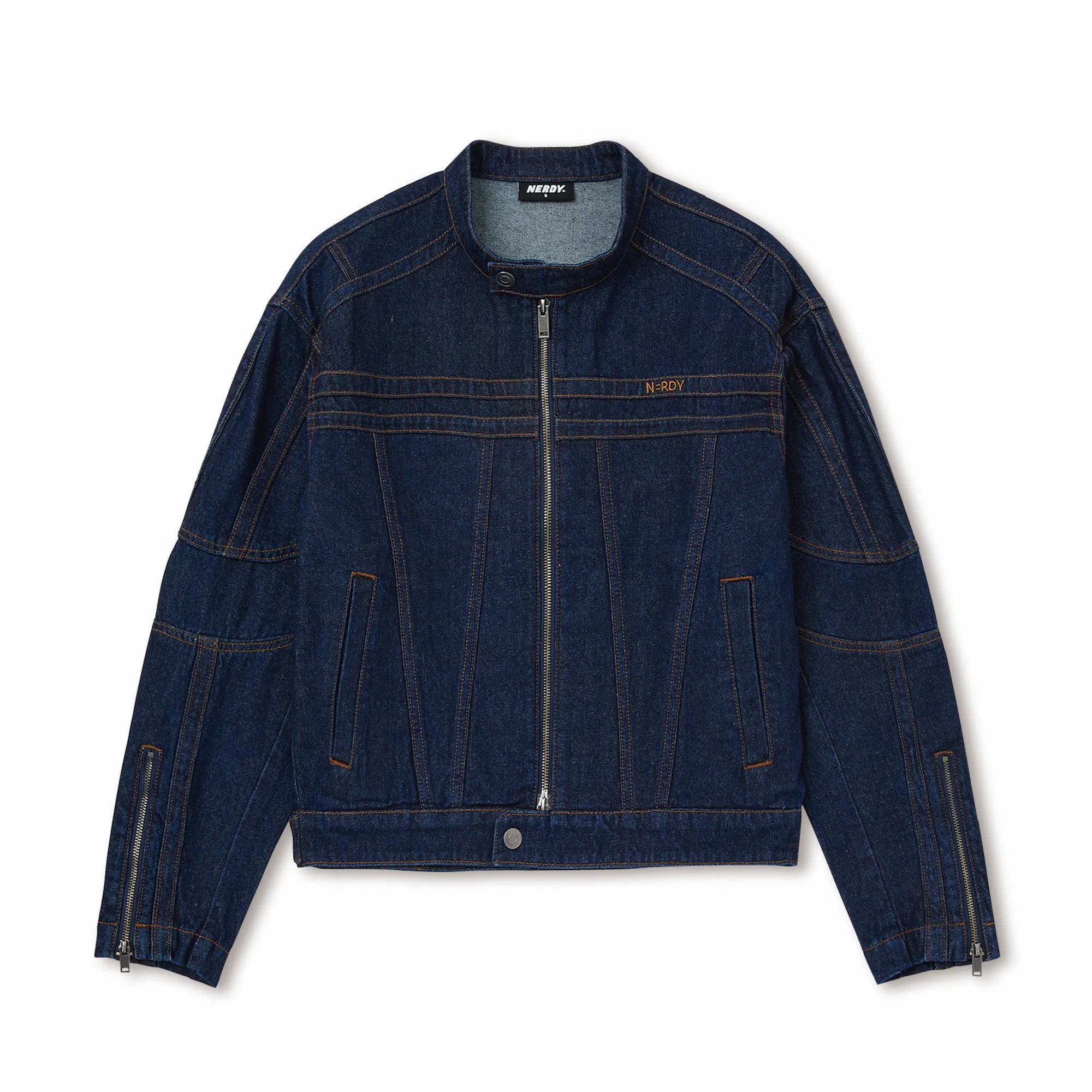 NERDY Denim Jacket Dark Blue