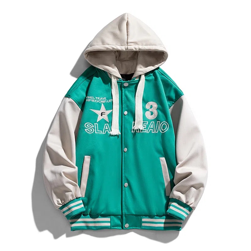 国际米兰足球俱乐部 连帽拼接假两件时尚夹克外套 男女同款