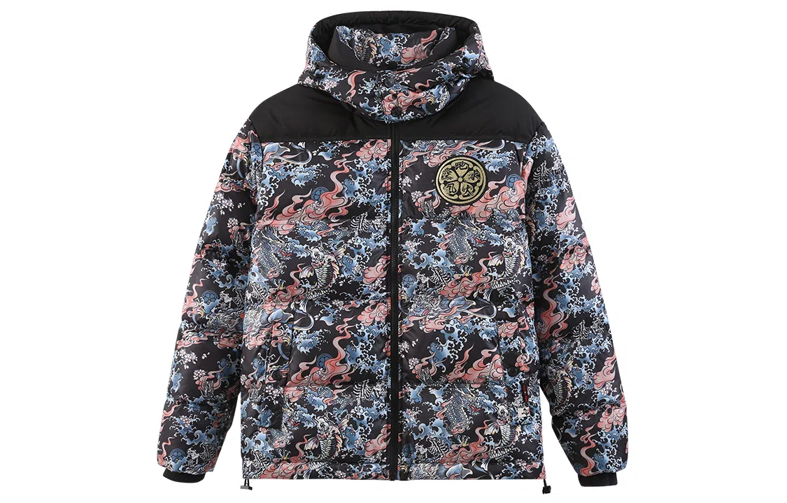 Onikasu Blue Puffer Jacket