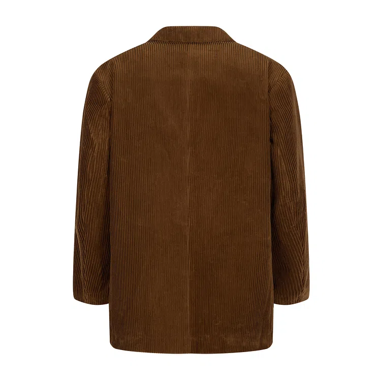 速写 宽松休闲复古纯色西装 男款