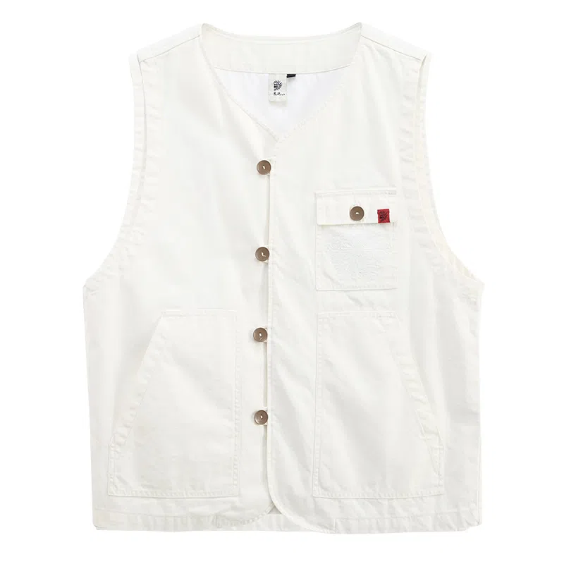 鬼洗 休闲时尚舒适百搭马甲 男款