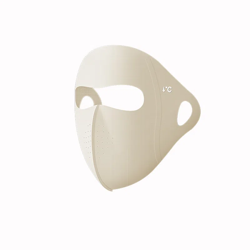 稻草人 夏季全脸防紫外线 护眼角 简约百搭 户外骑车开车遮阳 棉 防晒面罩 女款