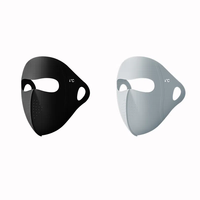 稻草人 夏季全脸防紫外线 护眼角 简约百搭 户外骑车开车遮阳 棉 防晒面罩 女款