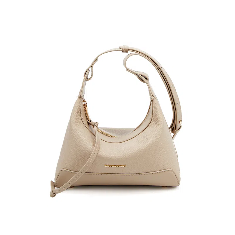 红蜻蜓 潮流百搭通勤时尚简约 牛皮 单肩包 女款 多色