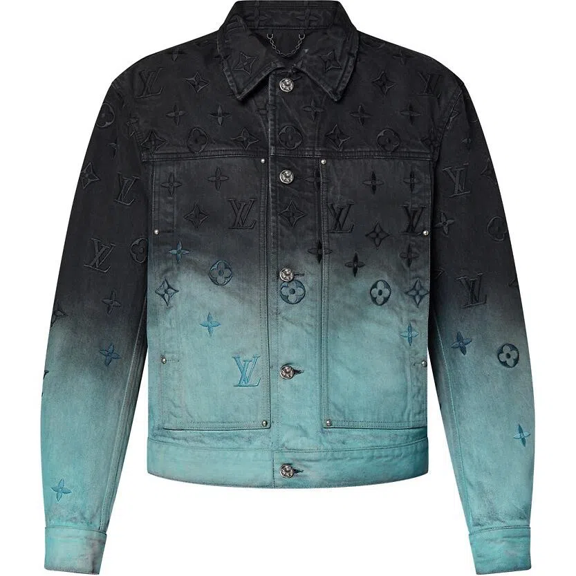 Louis Vuitton Denim Jacket Misty Blue