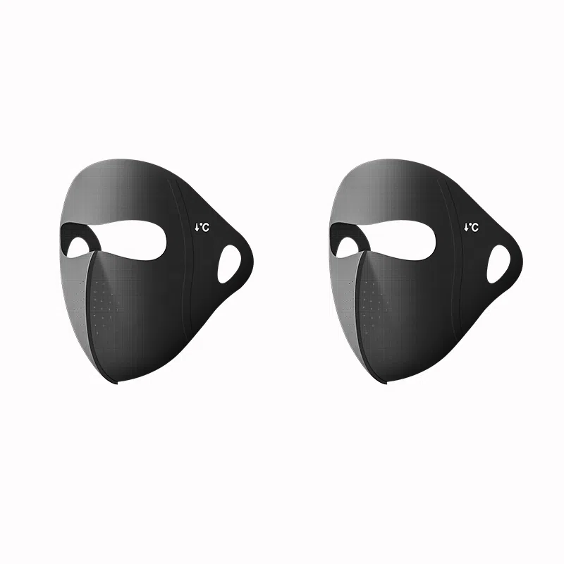 稻草人 夏季全脸防紫外线 护眼角 简约百搭 户外骑车开车遮阳 棉 防晒面罩 女款