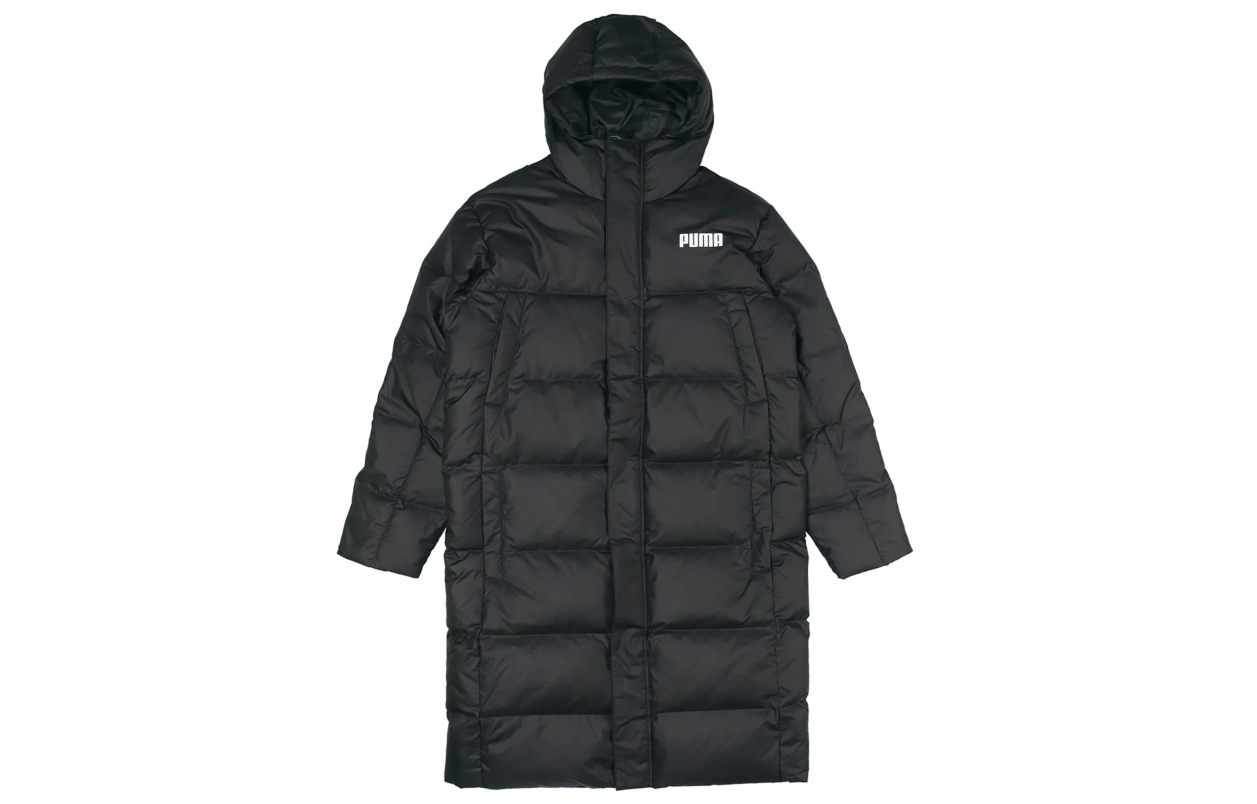Puma Long Down Jacket Black