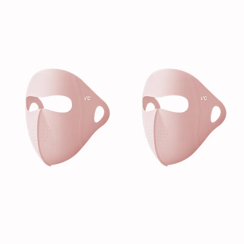 稻草人 夏季全脸防紫外线 护眼角 简约百搭 户外骑车开车遮阳 棉 防晒面罩 女款