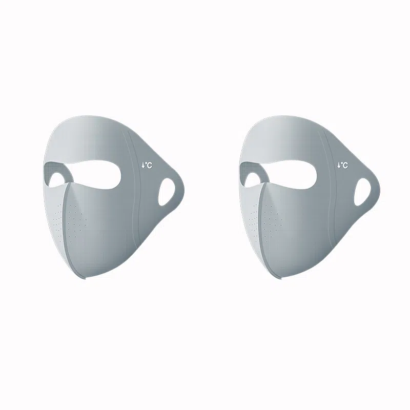 稻草人 夏季全脸防紫外线 护眼角 简约百搭 户外骑车开车遮阳 棉 防晒面罩 女款