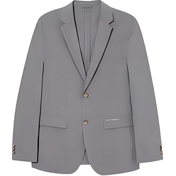 Hush Puppies Business Casual Suit Men's Mid Grey