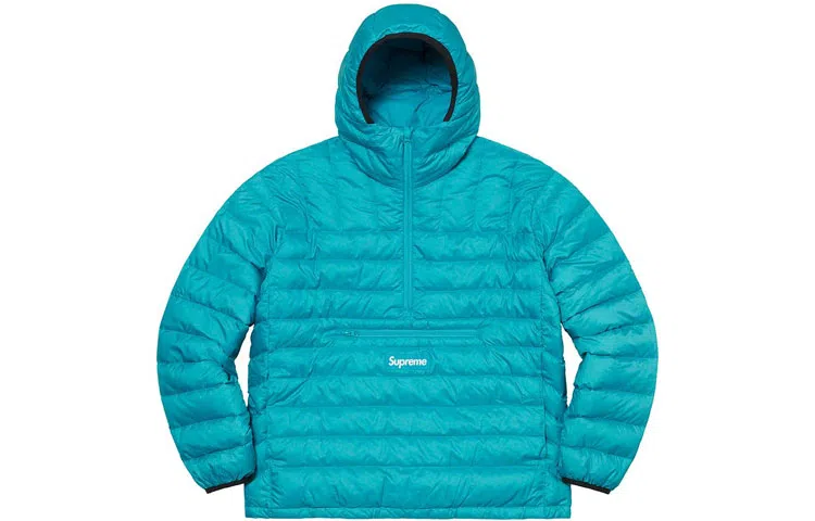 Supreme Micro Down Half Zip Hooded Pullover