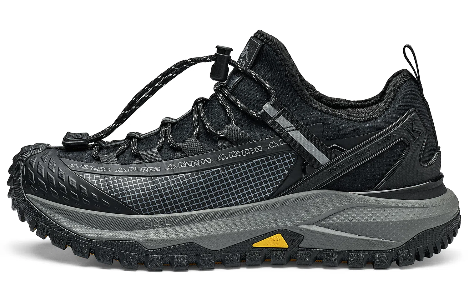 Kappa Running Shoes Black Grey