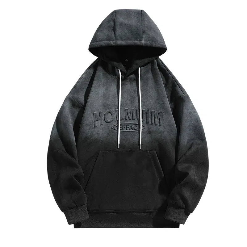 国际米兰足球俱乐部 复古渐变色时尚休闲落肩长袖卫衣 男女同款