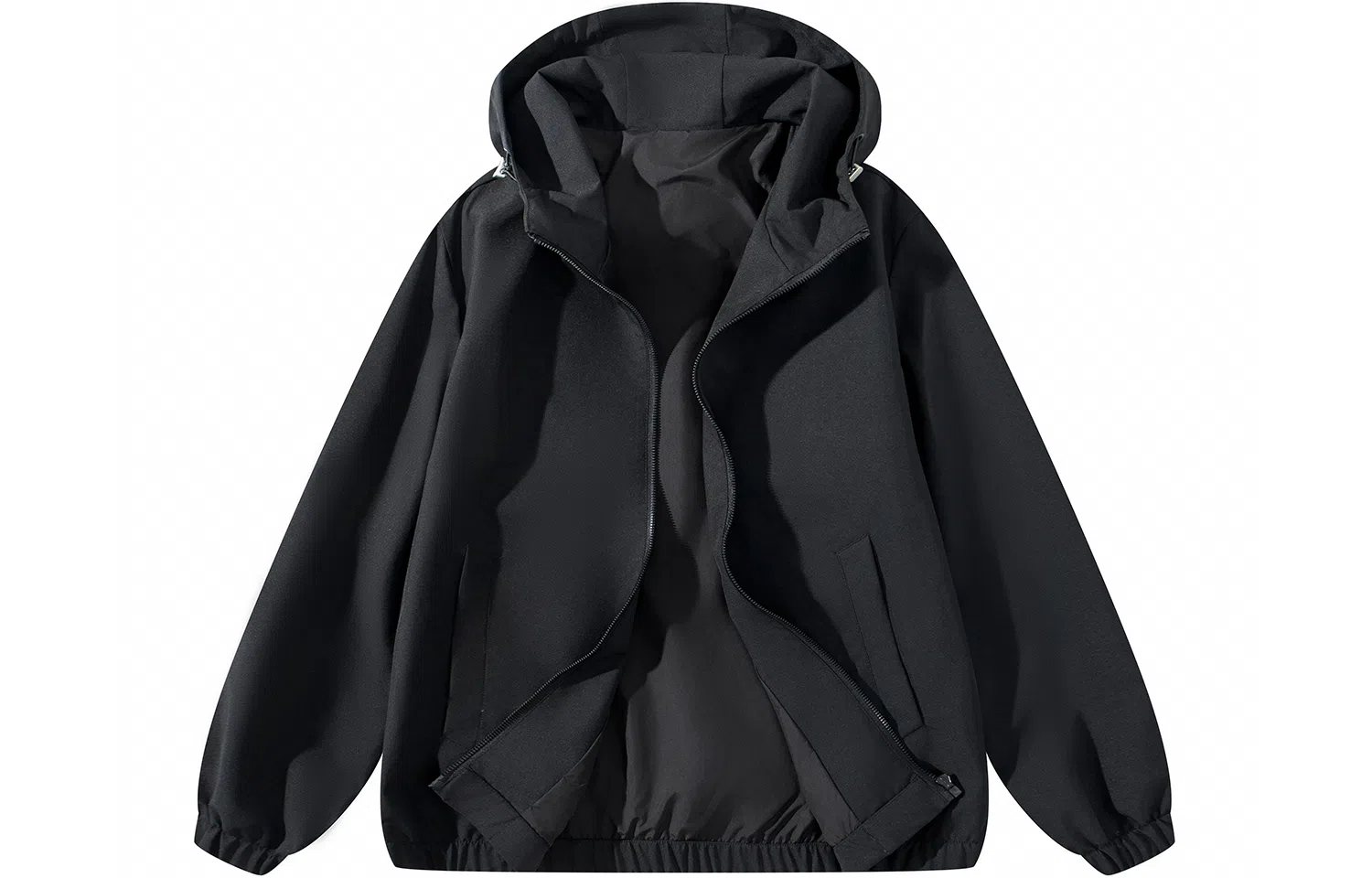 真维斯 山系户外纯色基础款学生党好物宽松落肩飞行百搭休闲连帽日常潮流百搭防风防水通勤夹克 男女同款