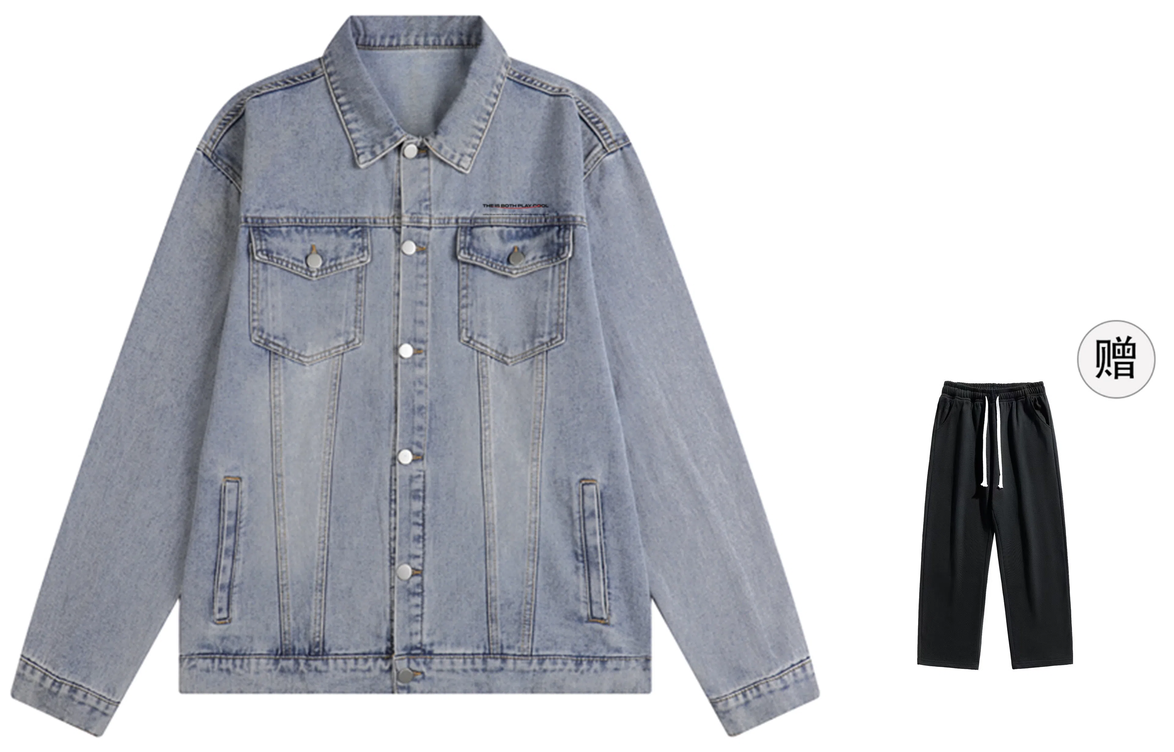 BOTH PLAY Denim Jacket