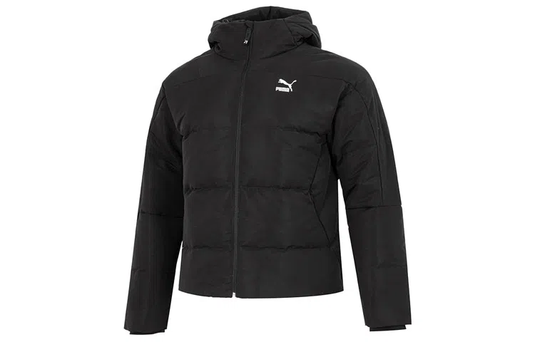 PUMA Winterized Hooded Down Puffer Black