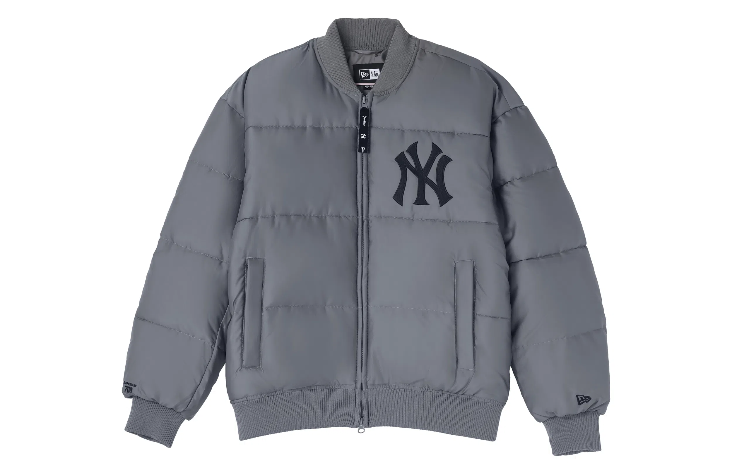 New Era x MLB Pilot Jacket Grey