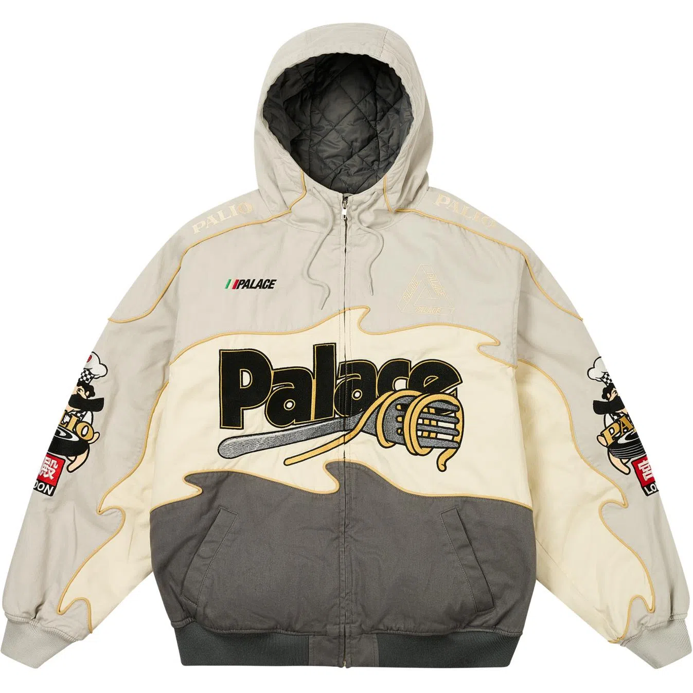 Palace FW24 White Hoodie
