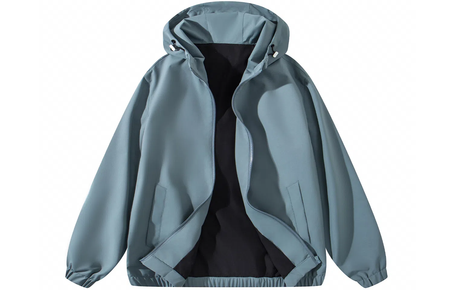 真维斯 山系户外纯色基础款学生党好物宽松落肩飞行百搭休闲连帽日常潮流百搭防风防水通勤夹克 男女同款