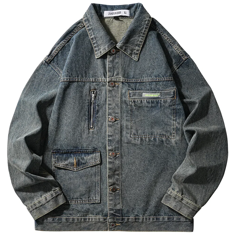 JASONWOOD Denim Jacket Retro Blue