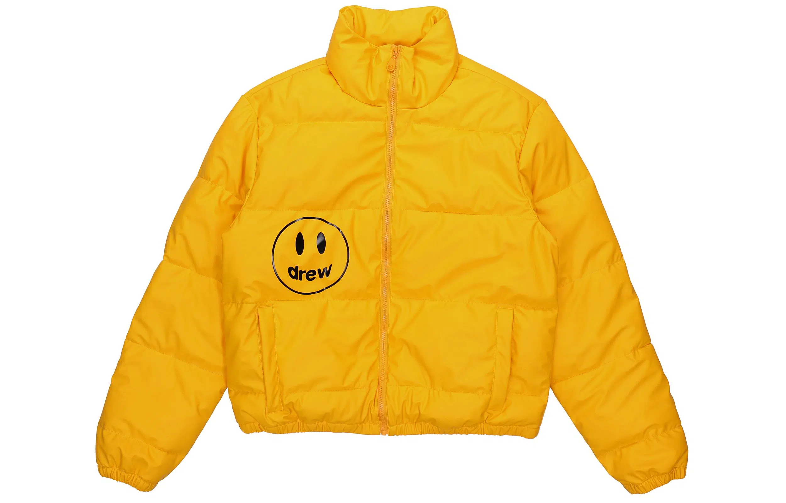 Drew House FW21 Mascot Puffer Jacket-Mascot Golden Yellow