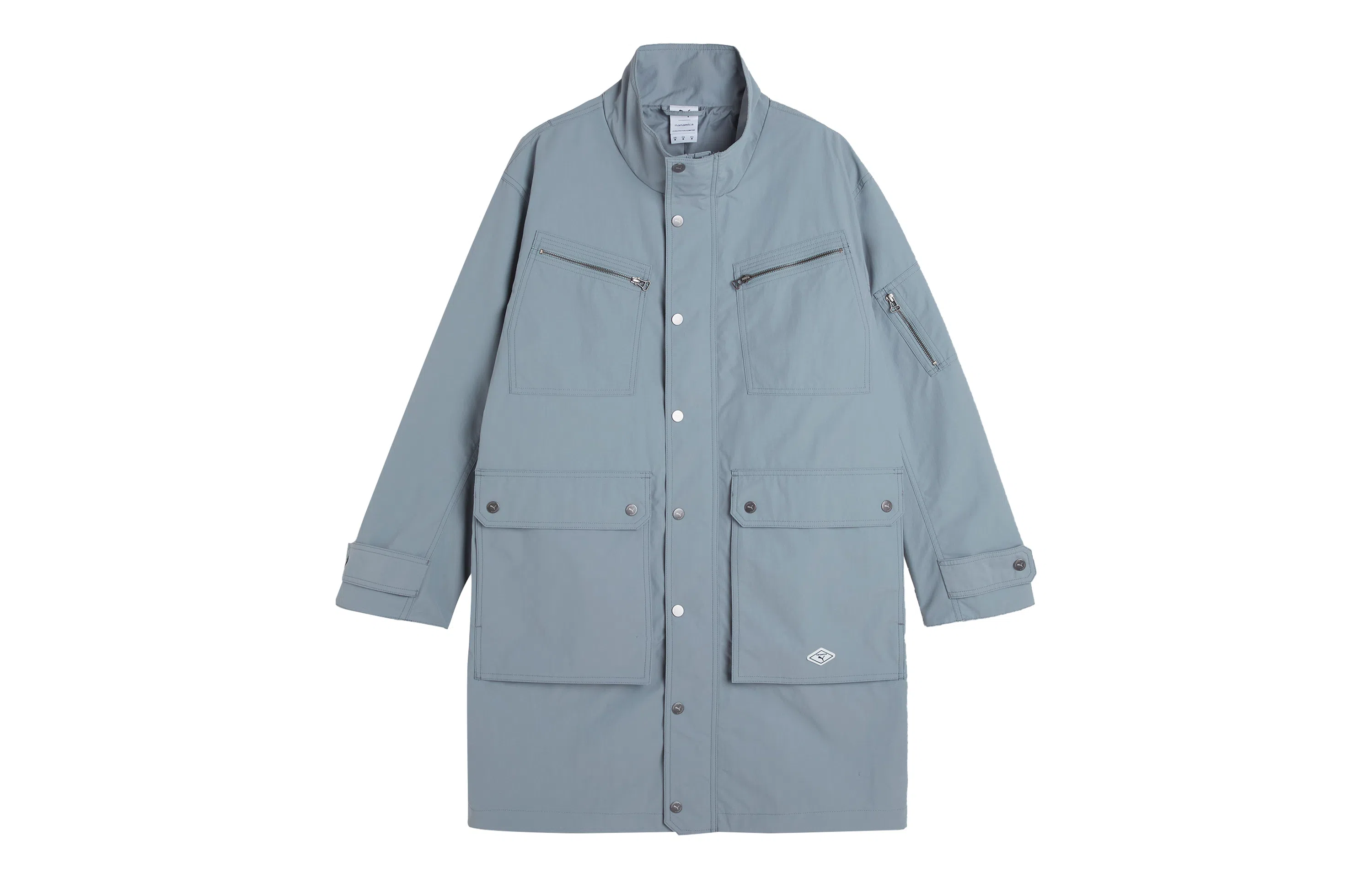 PUMA x nanamica Woven Coat Wind Gray