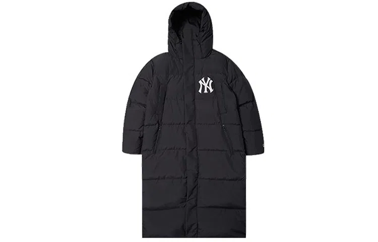 New Era FW21 MLB Yankees Hooded Down Coat Black
