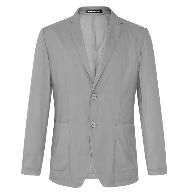 利郎 空调单西/防水轻薄 皮肤衣修身西服外套单排扣西装 男款