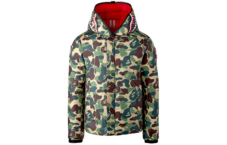 Canada Goose x Concepts x BAPE Crofton Puffer Camo Green