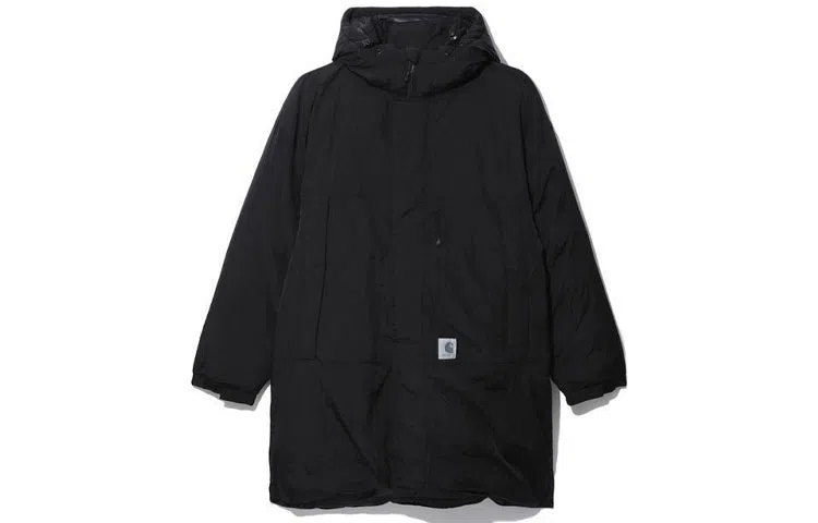 Carhartt WIP Logo Hoodie Black