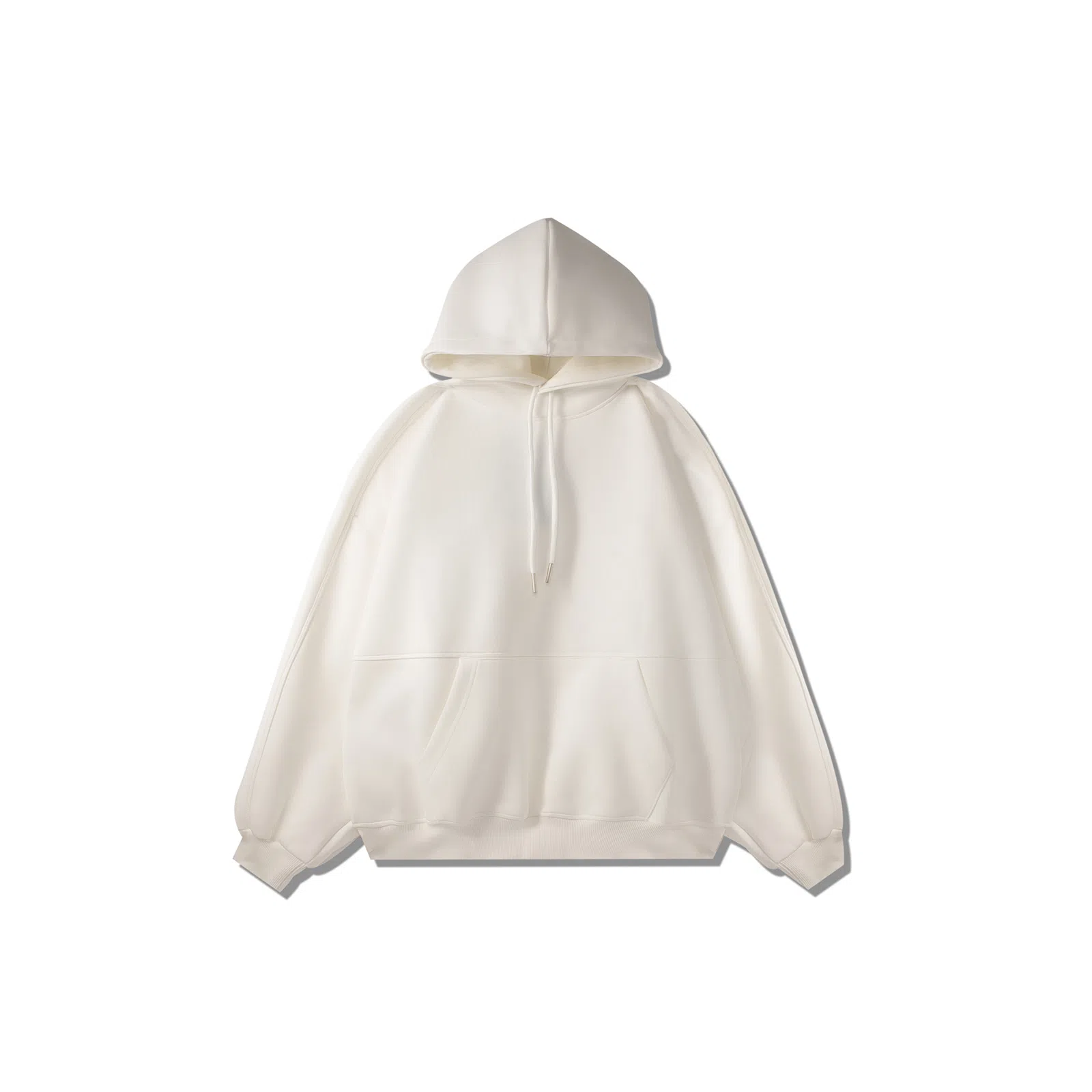 我是大卫 韩系套头连帽纯色上衣宽松小众设计感重磅卫衣 男女同款