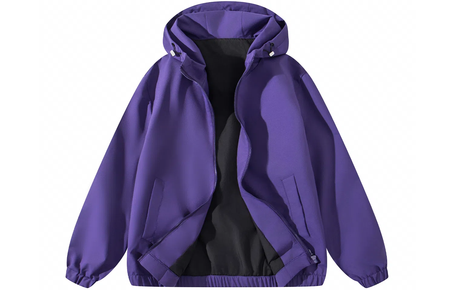 真维斯 山系户外纯色基础款学生党好物宽松落肩飞行百搭休闲连帽日常潮流百搭防风防水通勤夹克 男女同款