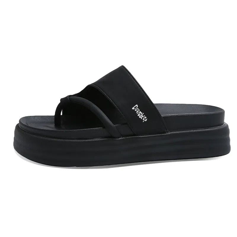 萌芽熊 时尚潮流 舒适百搭 静音防臭防磨防滑人字拖鞋 女款