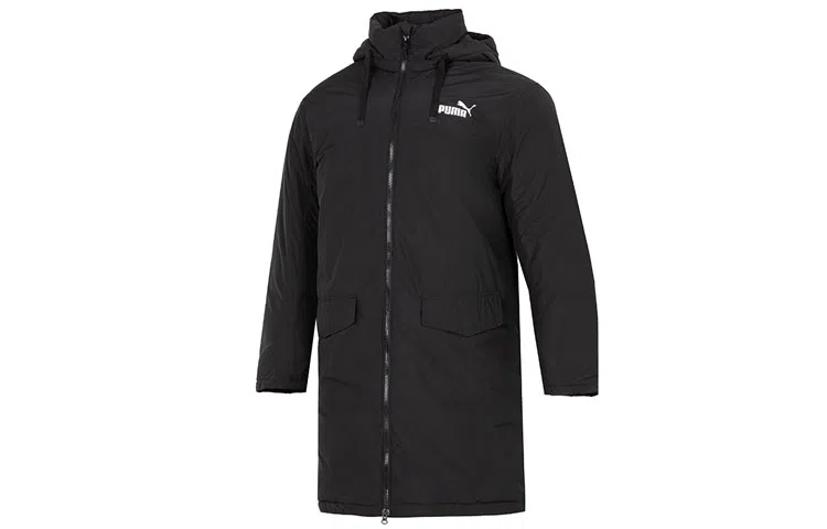 PUMA Long Down Jacket Black